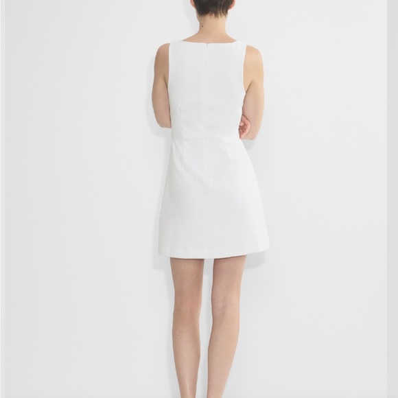 Aritzia Babaton White A-Line Mini Dress - Picture 2 of 5